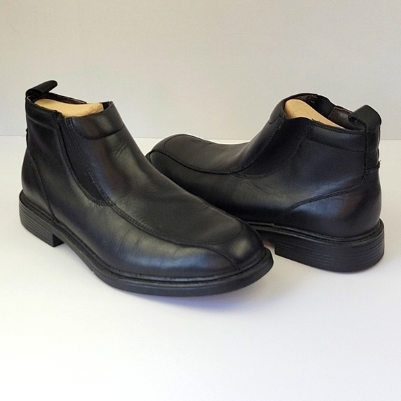 Nunn Bush Other - Nunn Bush Slip On Ankle Boots Black Size 9
